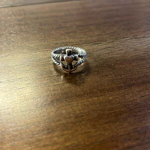 James Avery anchor with heart